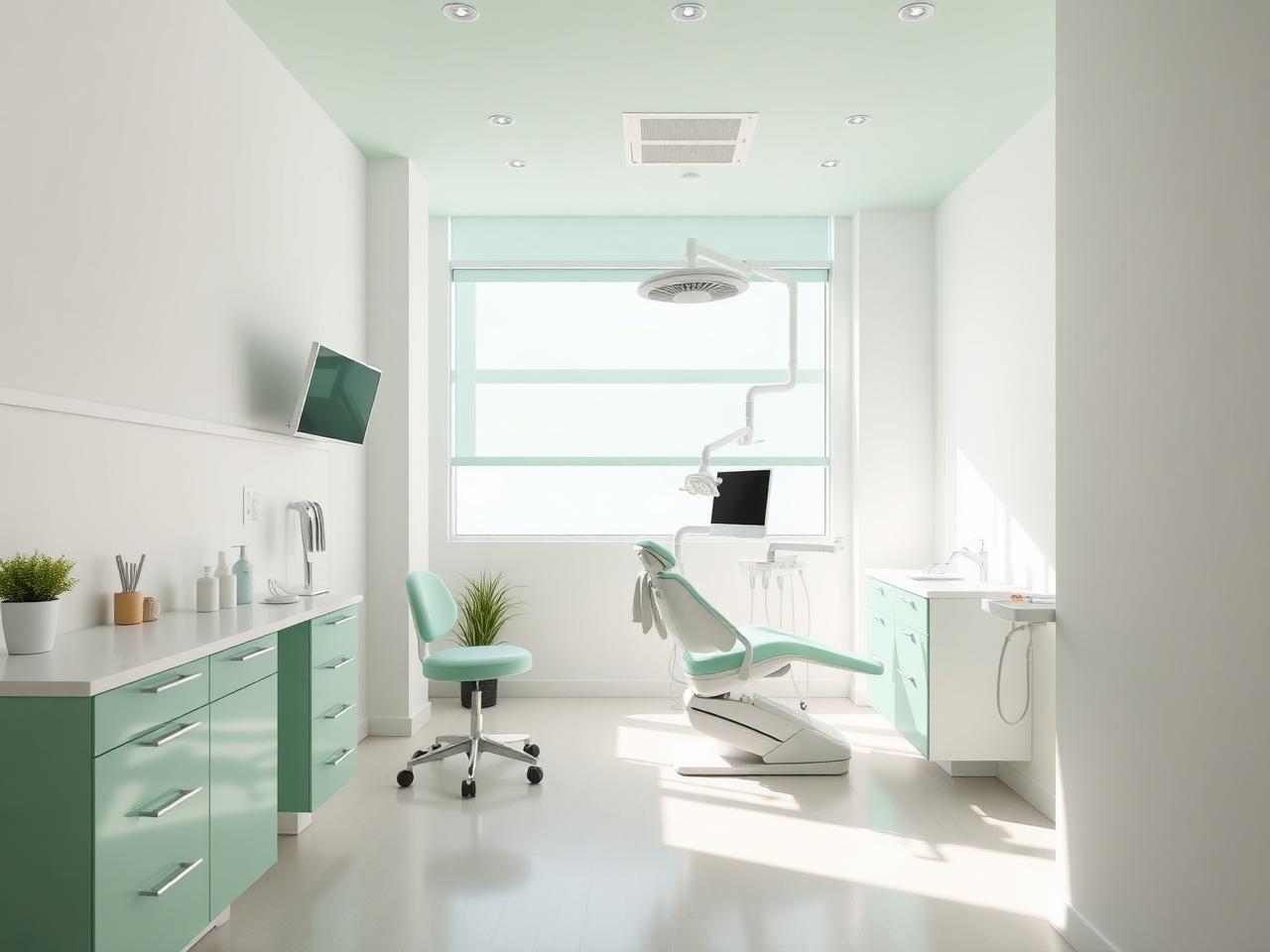 Consultório moderno e acolhedor da CONCEITO Odontologia